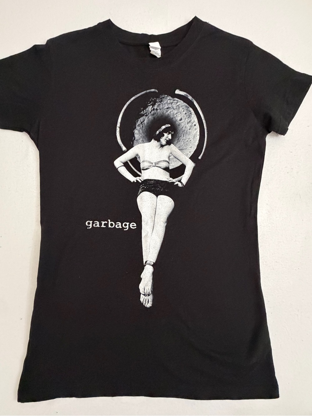 Garbage Official Band Graphic Tee Black Small